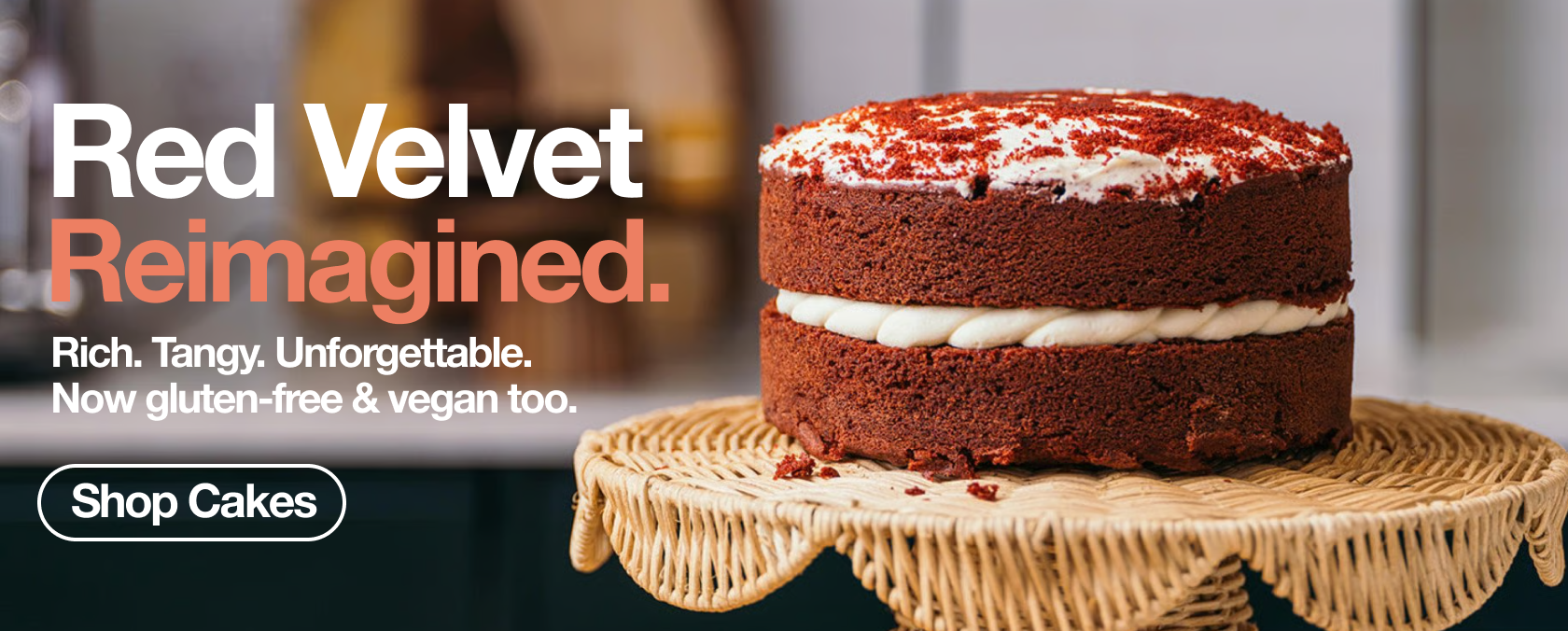 Red Velvet Cake Banner
